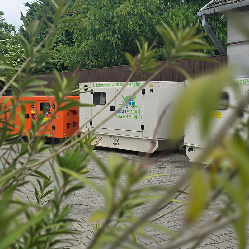 Bali Solar - Aggregátor bérlés